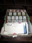 A quantity of mint stamp sheets,