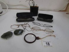 A collection of vintage spectacles