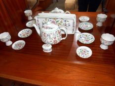 A quantity of Minton Haddon Hall teaware,