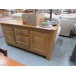 A modern sideboard