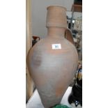 A large terracotta pot