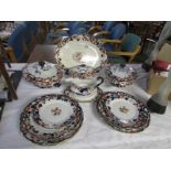 Approximately 17 pieces of early Royal Doulton dinner ware