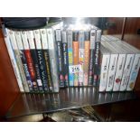 A quantity of Xbox and Nintendo games