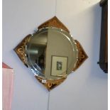 A fabulous art deco mirror with no blemishes