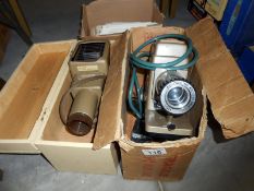 2 vintage projectors