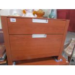 A modern 2 drawer chest