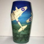 A Dennis china works decorated with RAF bomber planes,