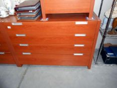 A modern 4 drawer chest