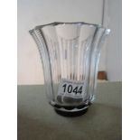 An Orrefors art deco glass vase