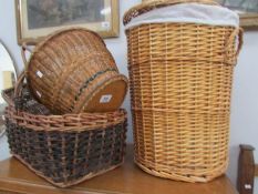 A quantity of basket ware