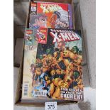 In excess of 100 Marvel comics including X-men,