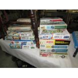 Approximately 35 Airfix aircraft model kits