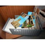 A box of post cards