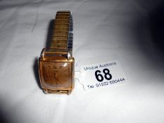 A vintage Tourist precision wrist watch