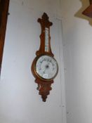 An oak barometer