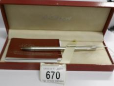 A new cased Dupont ball point pen