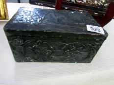 An pewter arts and crafts box