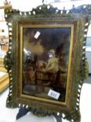 A 19th century Cristolian in gilt frame
