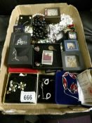 A large mixed lot of costume jewellery