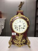 A French ormolu bracket clock