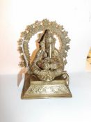 A bronze? figure of Ganesha