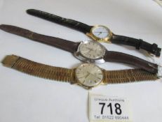 2 wrist watches including Everite and Rotary