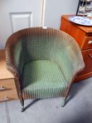 A Lloyd Loom chair