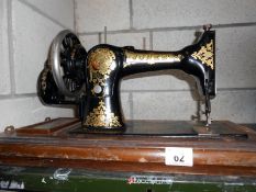 A Jones sewing machine