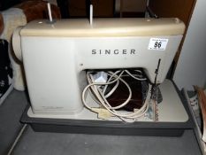 A Singer sewing machine