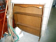 An oak dresser top