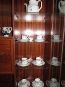 A Royal Doulton Bloomsbury pattern tea set