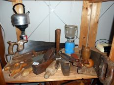 A mixed lot of tools