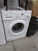 A Bosch automatic washing machine