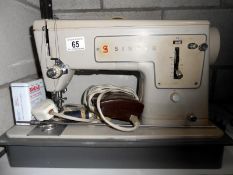 A Singer sewing machine