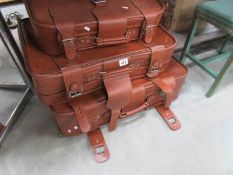 A set of 3 graduated suitcases
