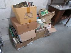 A large quantity of books