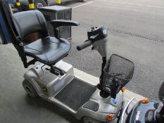 A 4 wheel mobility scooter