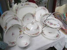Approximately 12 pieces of table ware