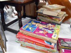 A quantity of children's annuals etc