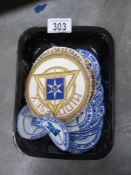 Approximately 33 Masonic patches