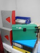 A quantity of office files etc