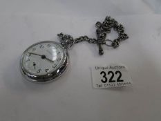 A pocket watch on chain