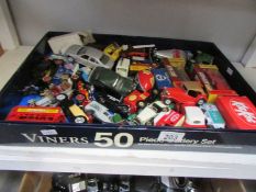 A mixed lot of unboxed die cast including Yesteryear,