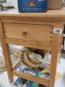 A side table with drawer