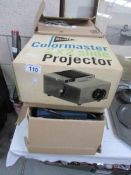 A quantity of projectors etc