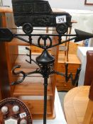 A Land Rover cast iron weather vane,