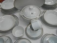 A quantity of Bohemian table ware
