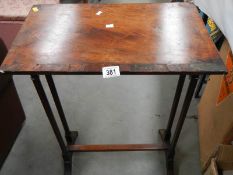 A Victorian console table