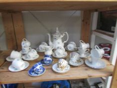 A part Royal Albert tea set,