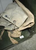 2 old kit bags